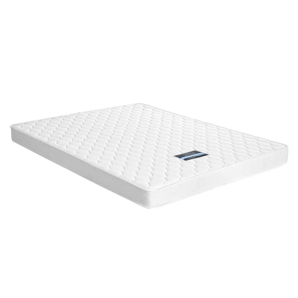 13cm Medium Firm Bonnell Spring Double Mattress - Giselle Bedding