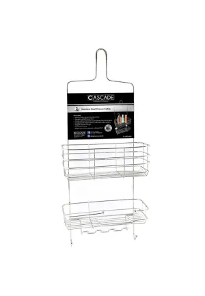 2-Layer Chrome Shower Caddy