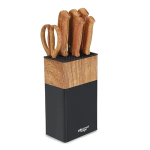 7pc Full Tang Knife Block Set