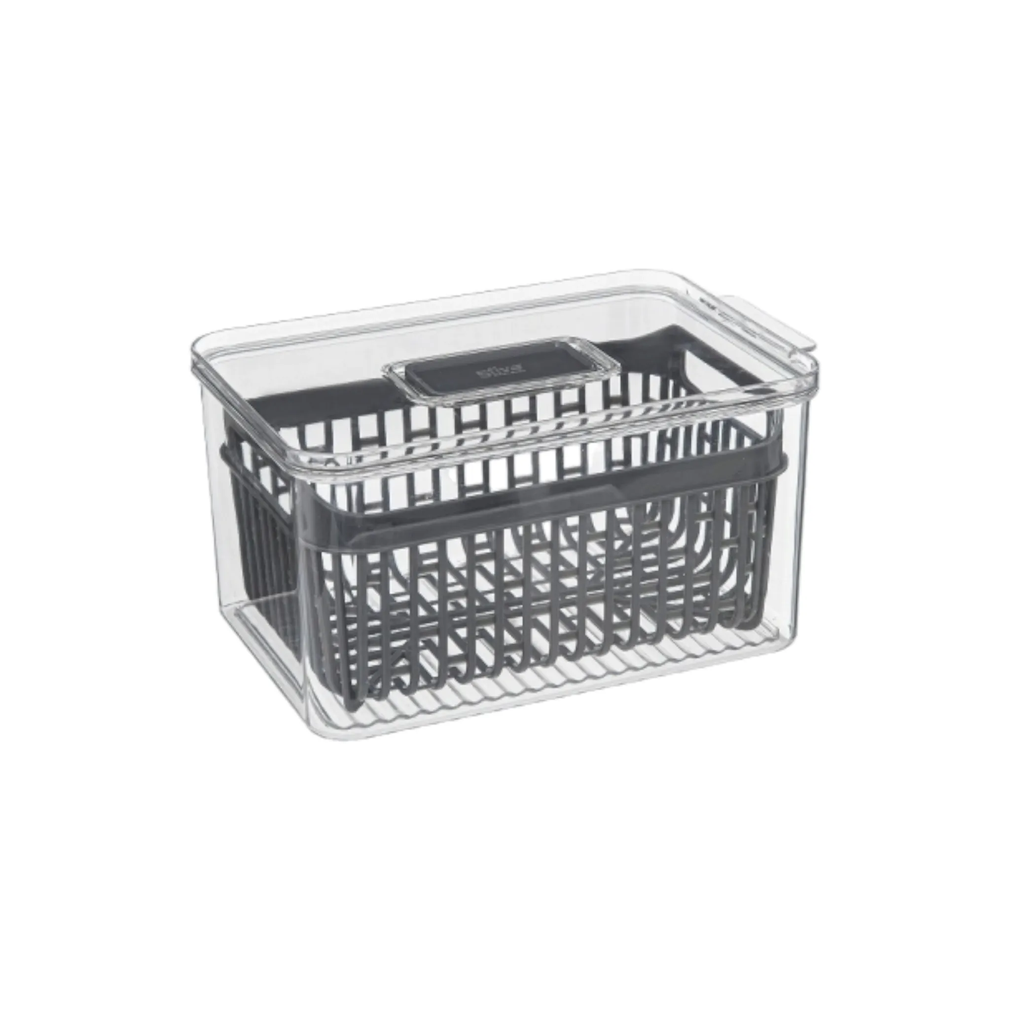 Acrylic Tidy Fridge Organiser Box 24x15cm