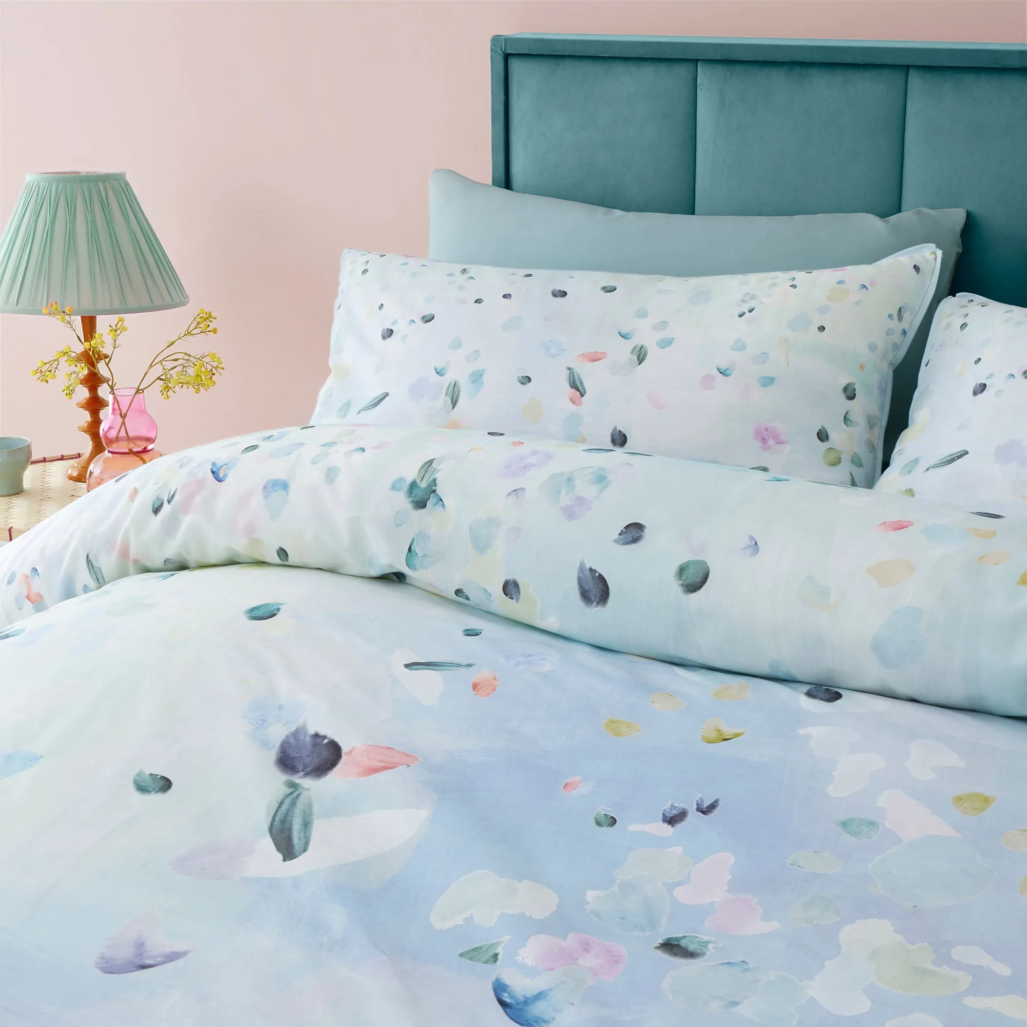 Alfresco Duvet Cover Set by Appletree Style in Duck Egg