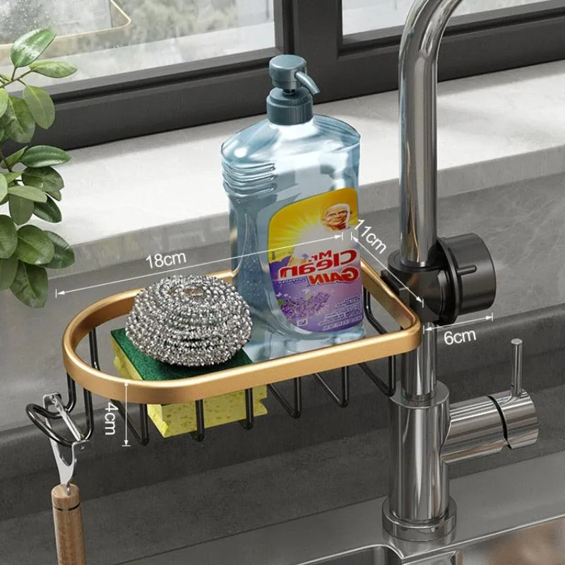 Aluminum Shower Storage Rack Holder