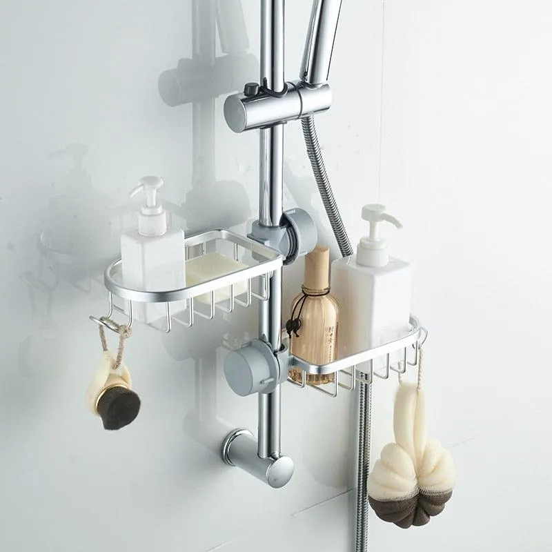 Aluminum Shower Storage Rack Holder