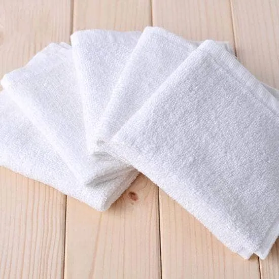 Antibacterial 100% Terry Cotton Face Towels (Pack Of 10)