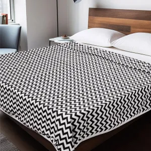 Avla Zig Zag Cotton Dohar  - 120 GSM