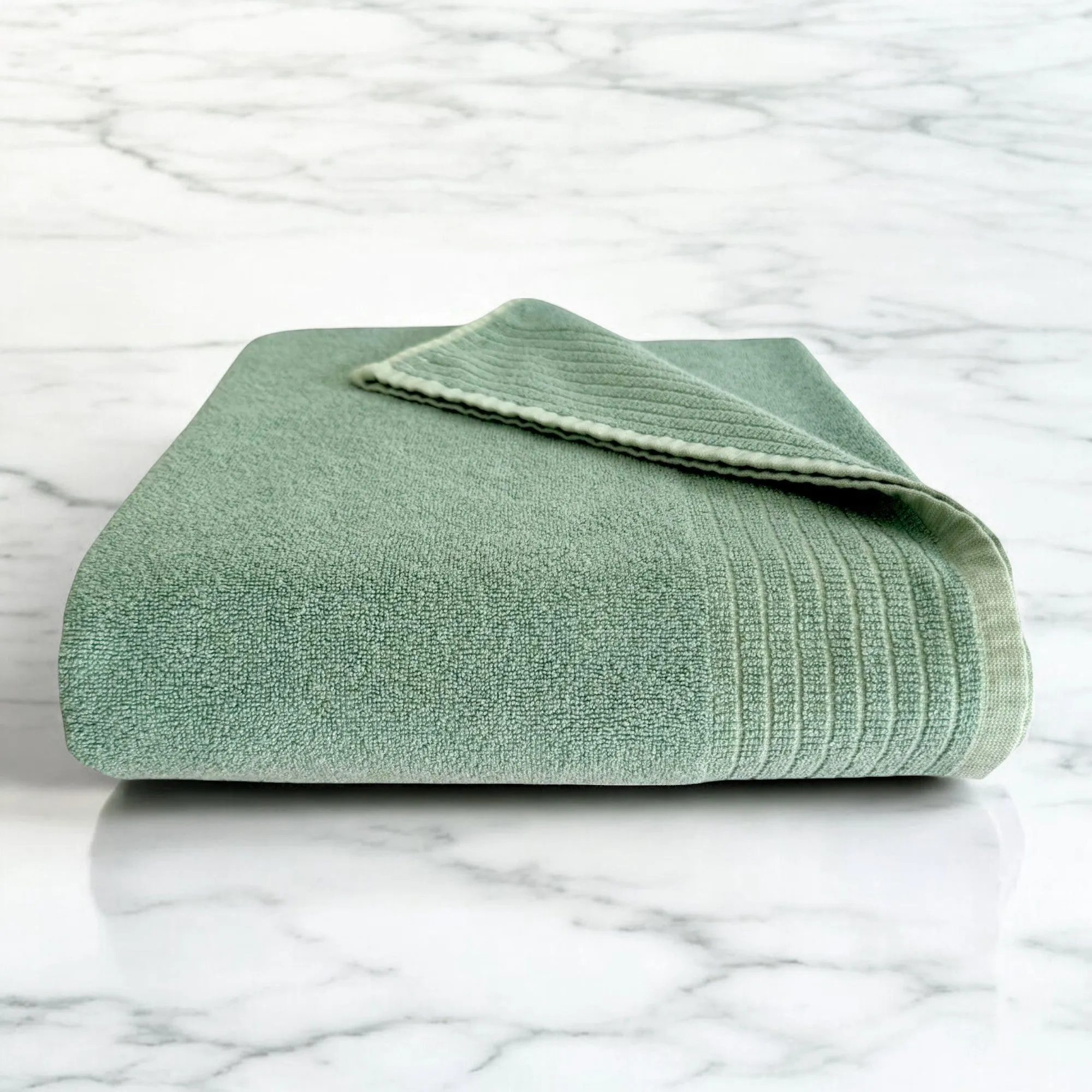 Bamboo Spa Bath Towel from BedVoyage Luxury Viscose – Seaglass