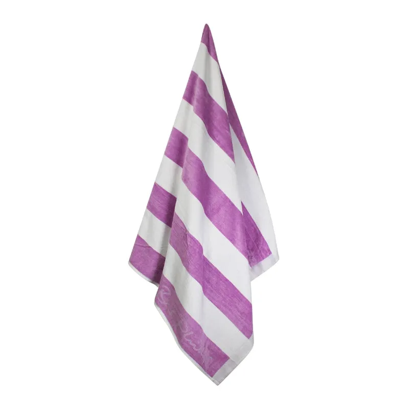 Bas Phillips Cabana Lilac Beach Towel