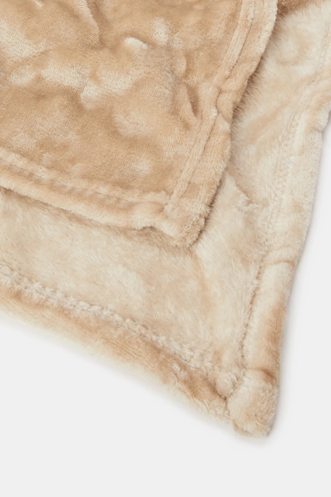 Beige Ultra Soft Blanket
 (Single Size)