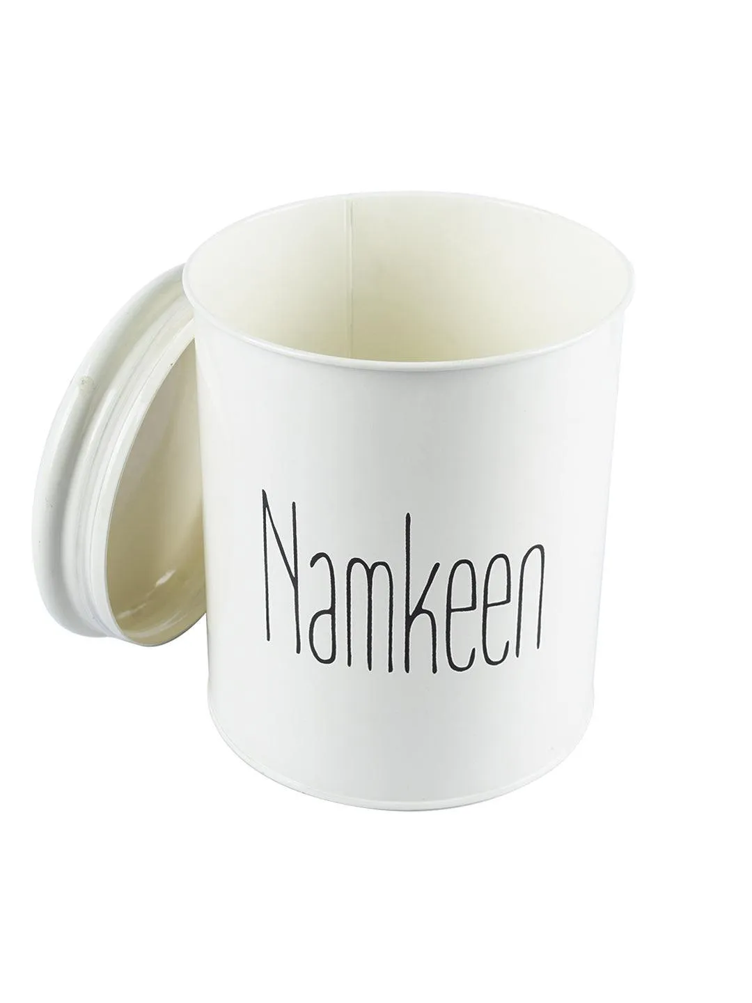 Biscuits & Namkeen Set Of 2 ( White, Each 1700 Ml )