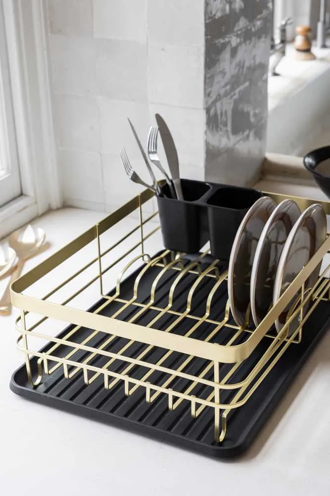 Black & Gold Drying Rack