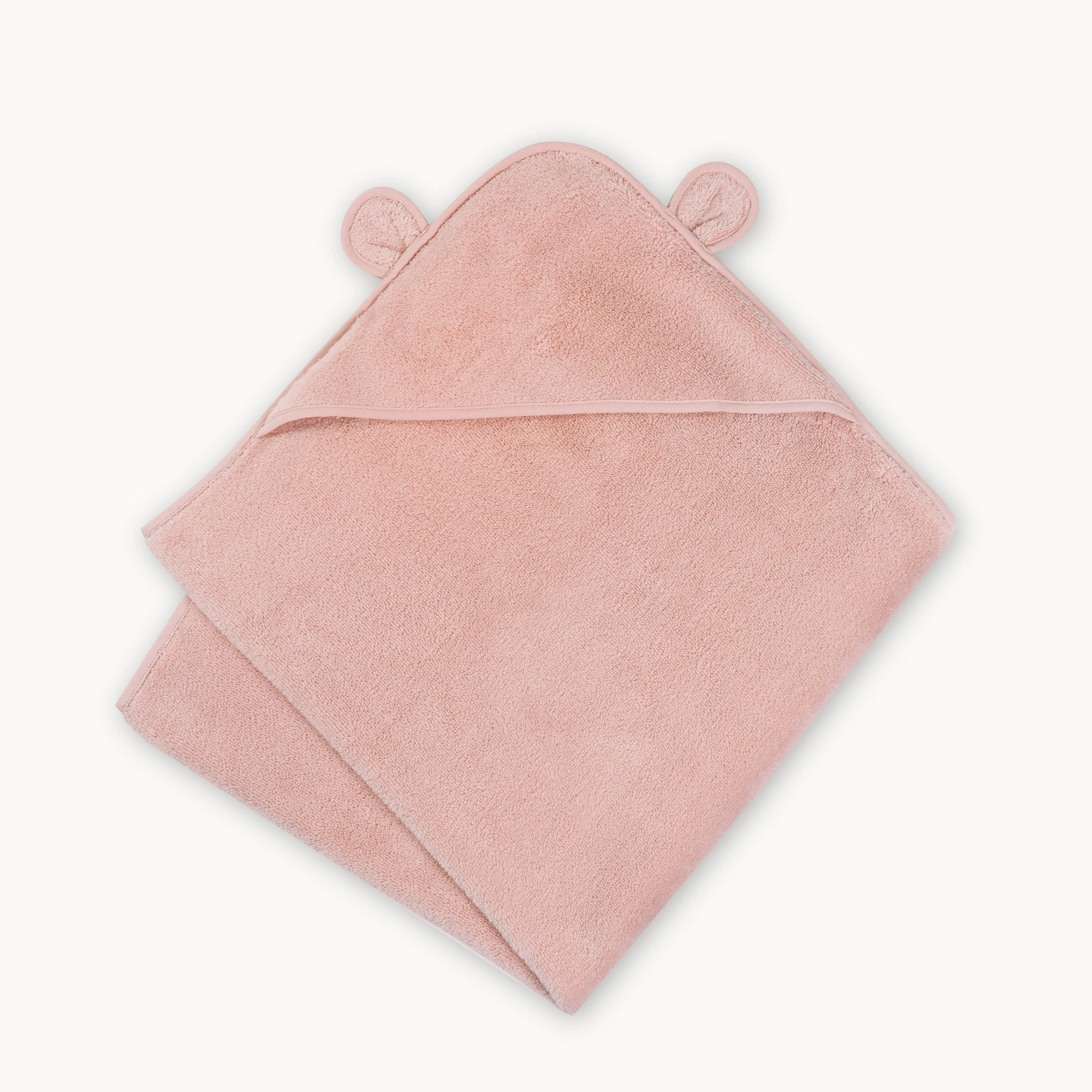 Blush Organic Cotton Hooded Towel