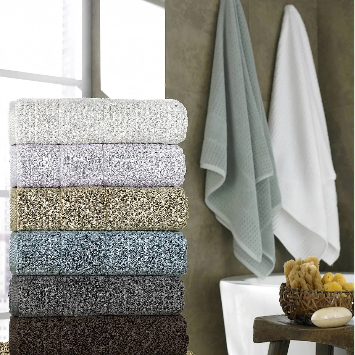 Borso Combed Turkish Cotton Towels