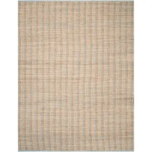 Cape Cod Natural/Light Blue Area Rug