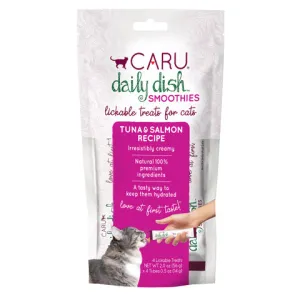 CARU - Daily Dish Smoothies - Treats For Cats - Tuna & Salmon