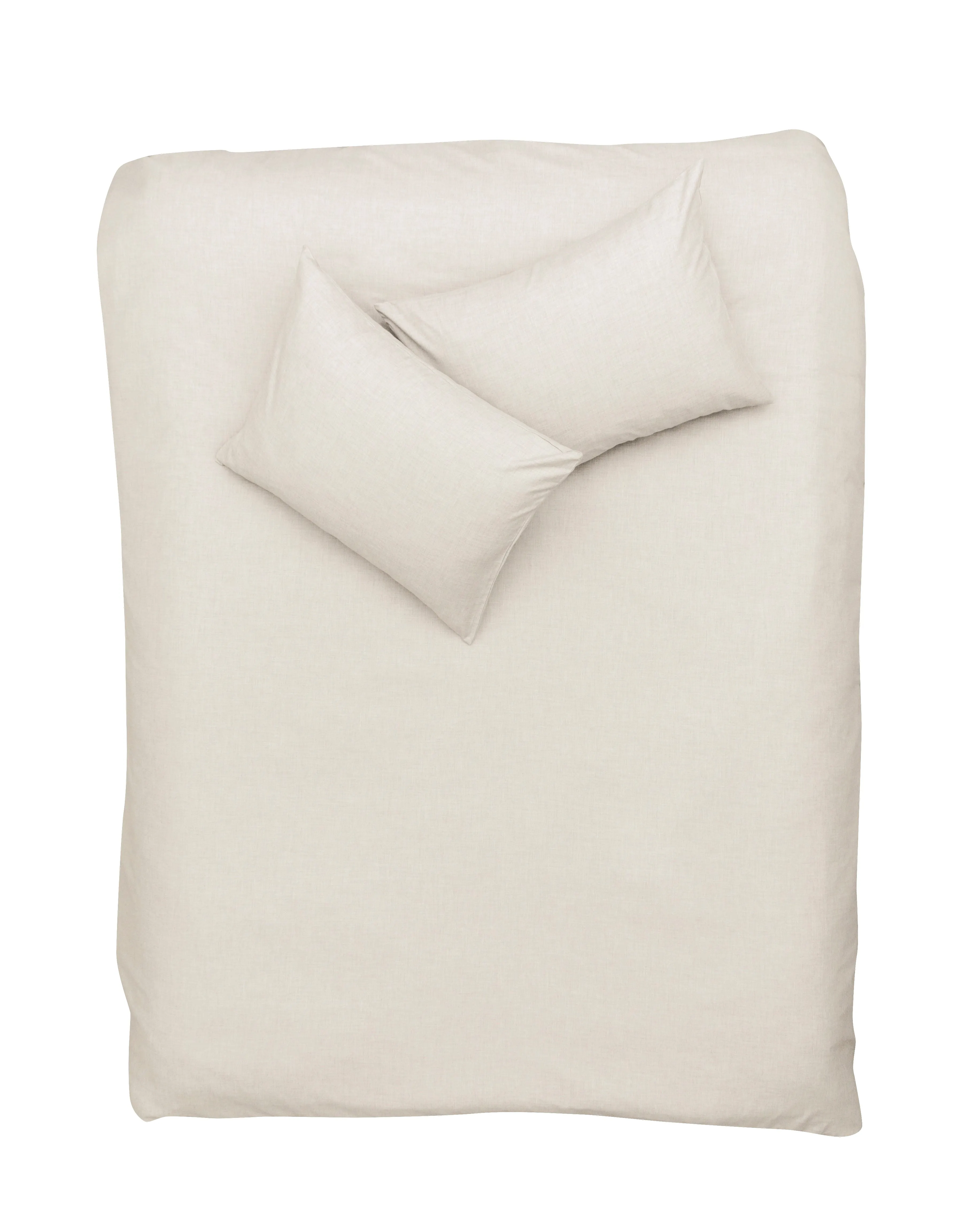 Cashmere Cotton Bedding in Cream Color