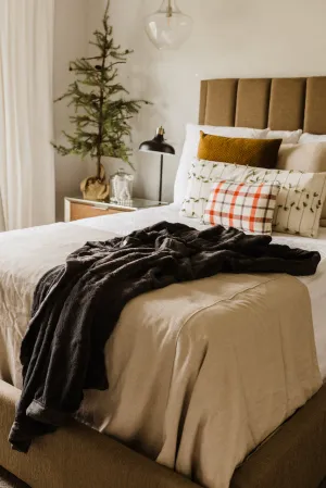 Charcoal Lush Blanket