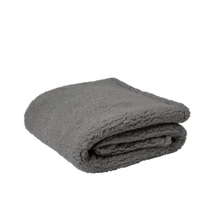 CHARCOAL SHERPA THROW