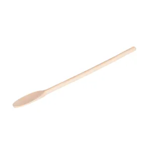 Chef Inox Beechwood Wood Spoon, Thick Handle, 500mm