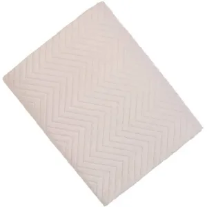 Chevron Taupe King Quilt - 240 x 260