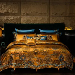 Chic Luxury Jacquard Bedding Set