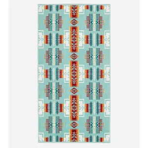 Chief Joseph Aqua Bath Towel