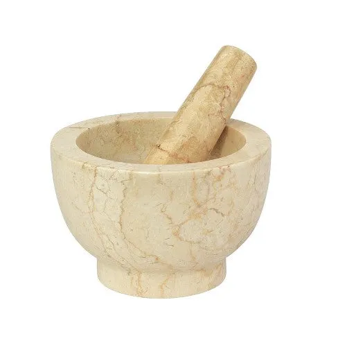 CILIO Marble Mortar and Pestle