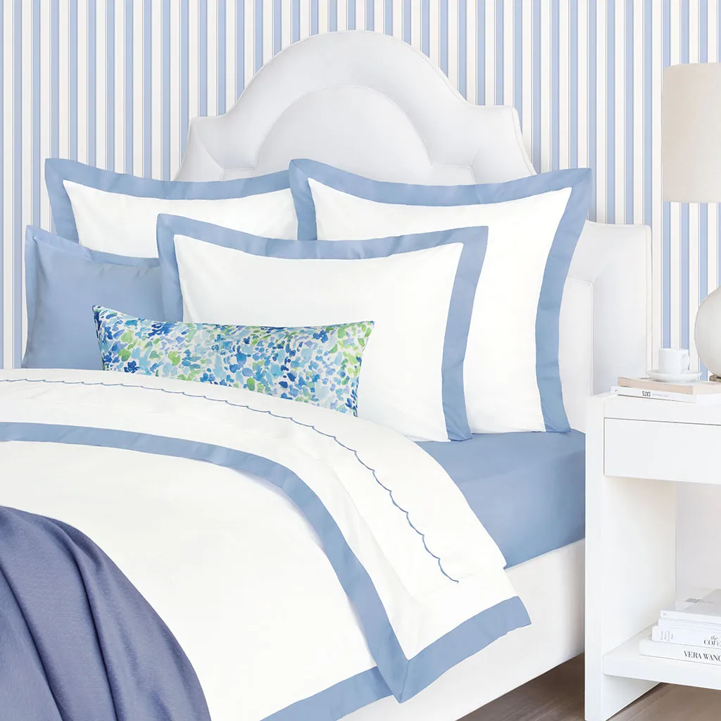 Cornflower Blue Linden Duvet Cover