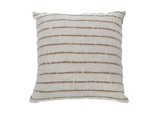 COTTON SLUB RIB CUSHION