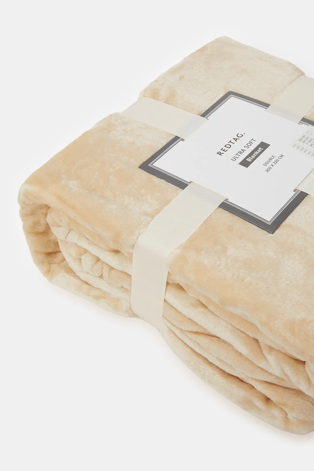 Cream Ultra Soft Blanket
 (Double Size)