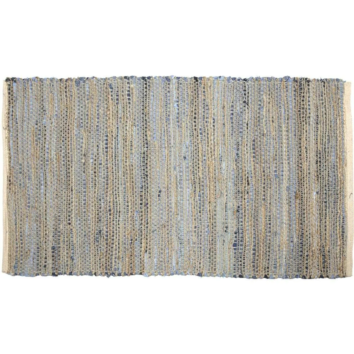 Denim & Hemp Chindi/Rag Rug Rect 27"x48" VHC Brands