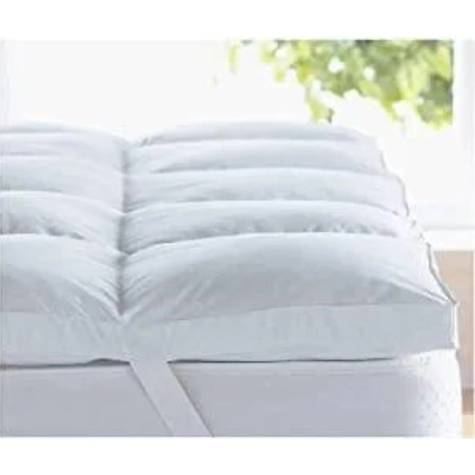 Duck Feather Mattress Toppers Super Soft Extra Thick Bed Topper – King