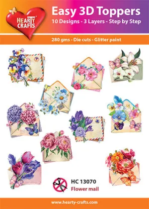 Easy 3D - Toppers Flower Greetings