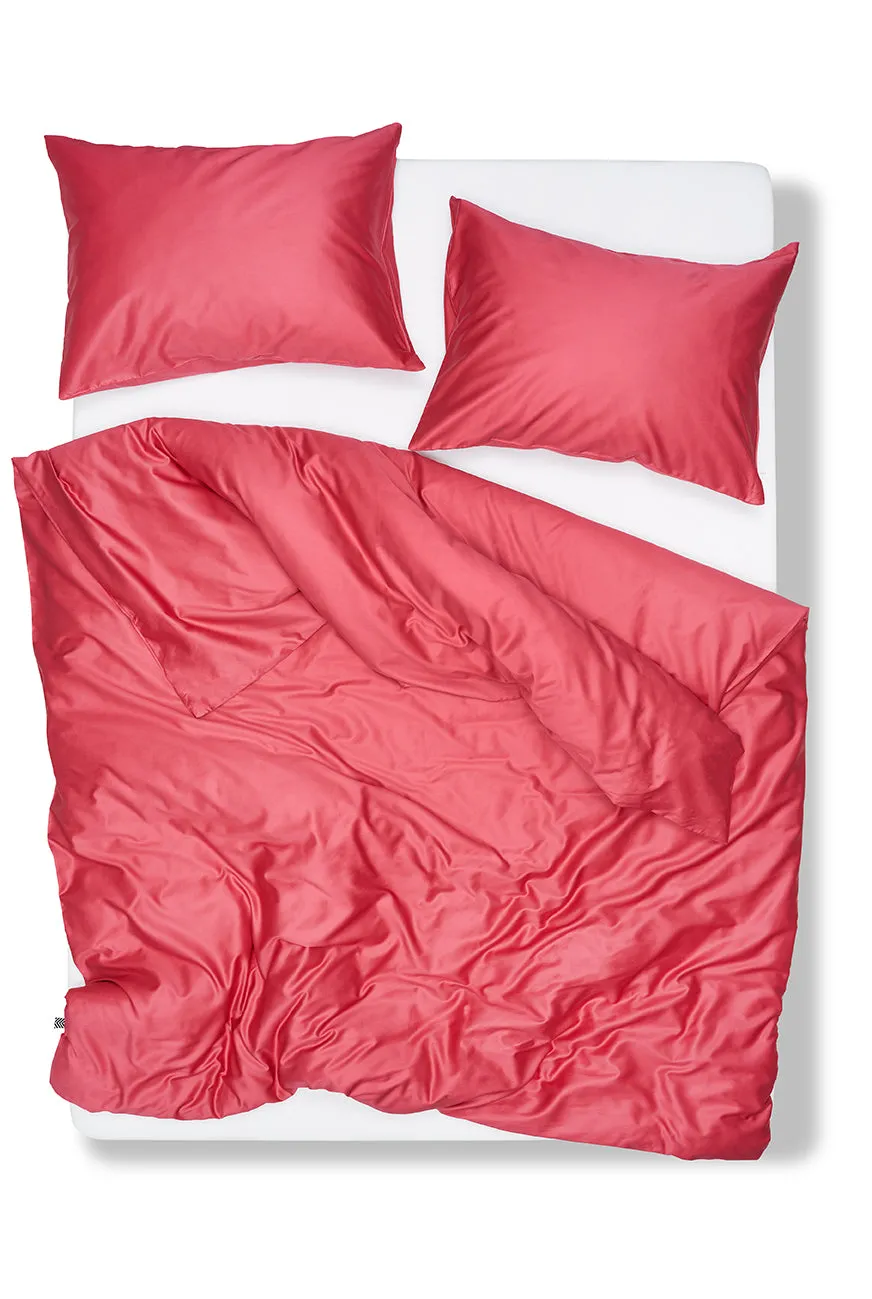 Egyptian Cotton Sateen Bedding in Magenta Color