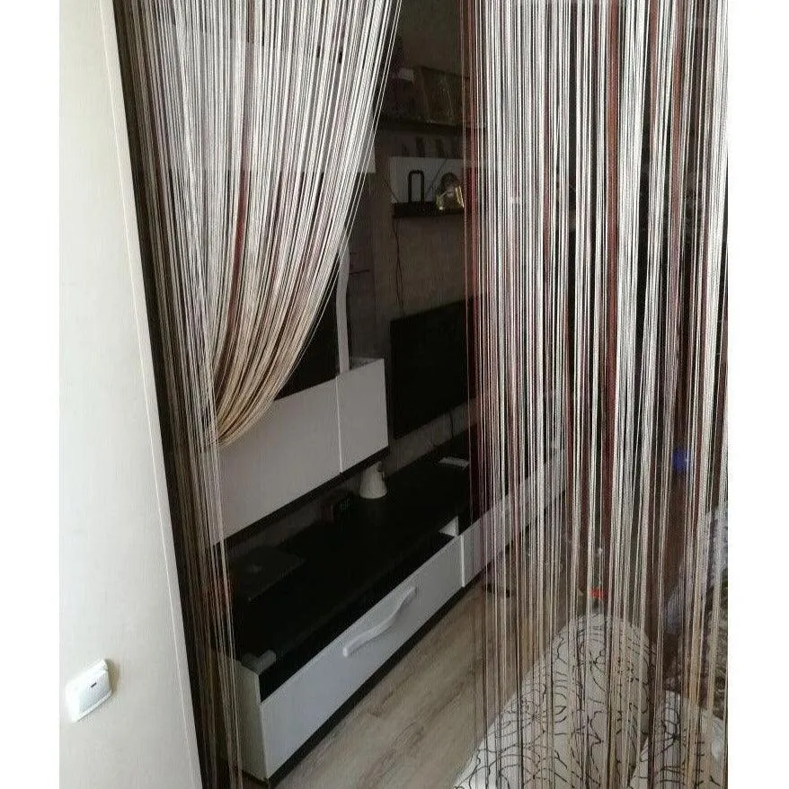 Elegant European String Curtain Set for Doors & Windows - 100x200CM