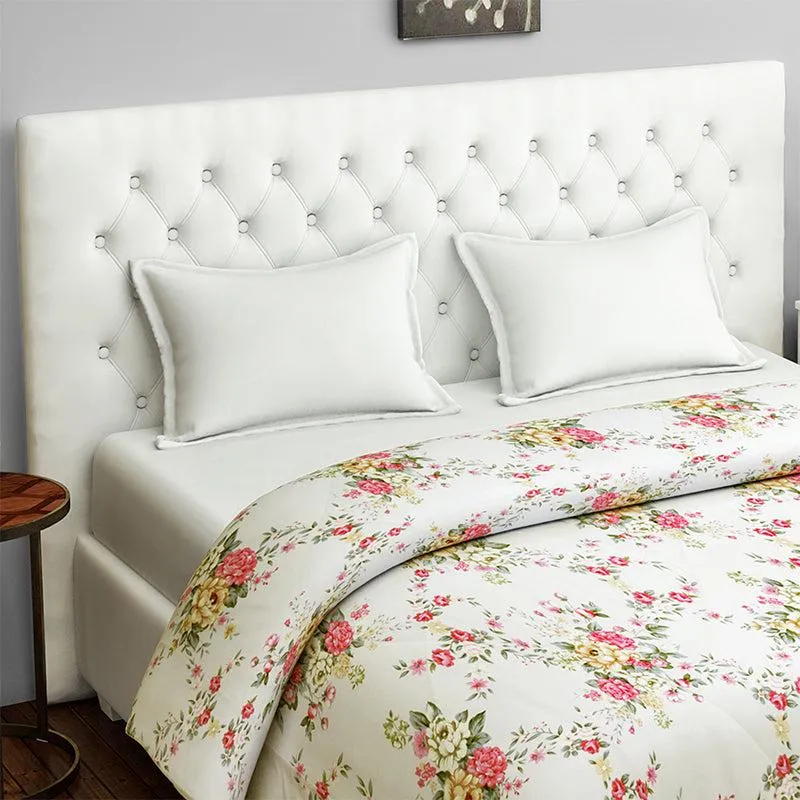 Endless Spring Floral Cotton Comforter  - 150 GSM