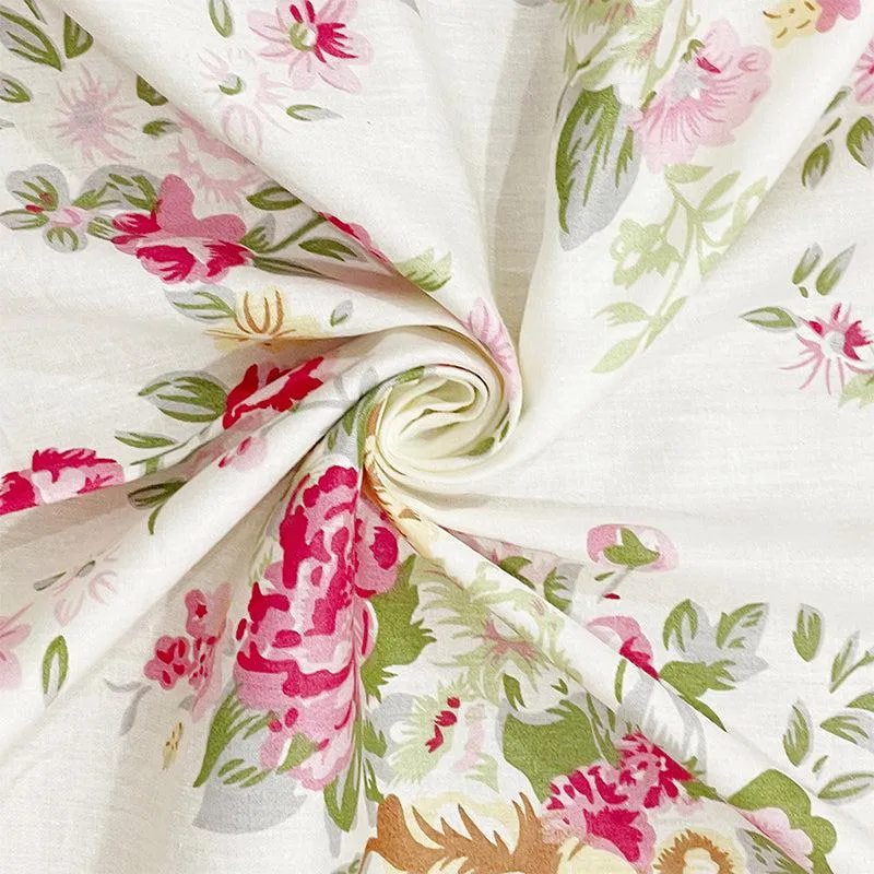 Endless Spring Floral Cotton Comforter  - 150 GSM