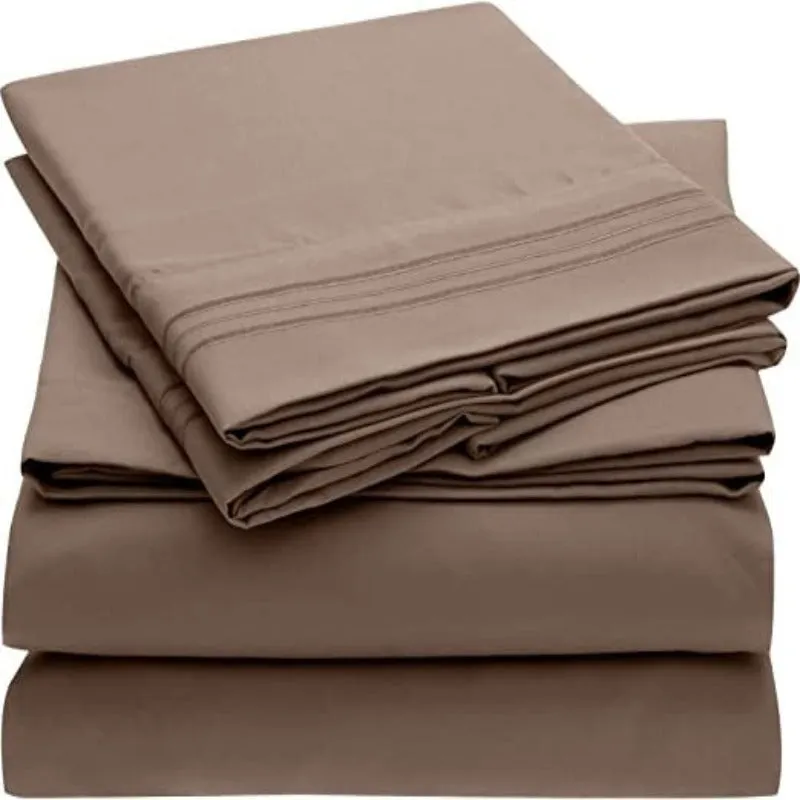 Extra Deep Pocket Sheets & Pillowcases - Hotel Luxury, Ultra Soft, Cooling Bed Sheets - Extra Deep Pocket