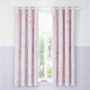 Fairytale Unicorn Eyelet Curtains