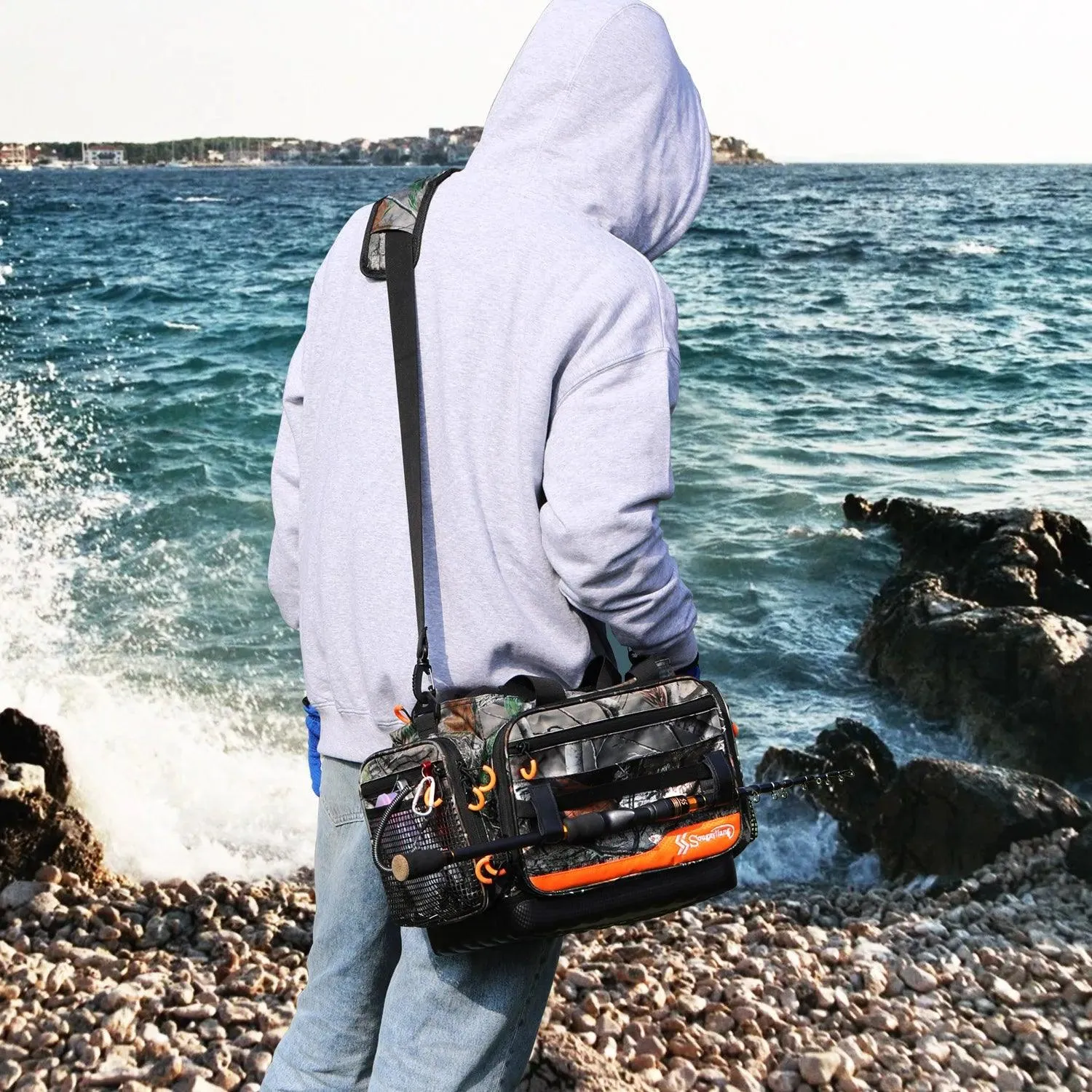 Fishing Tackle Bag: Spacious and Organized Multi-Purpose Solution