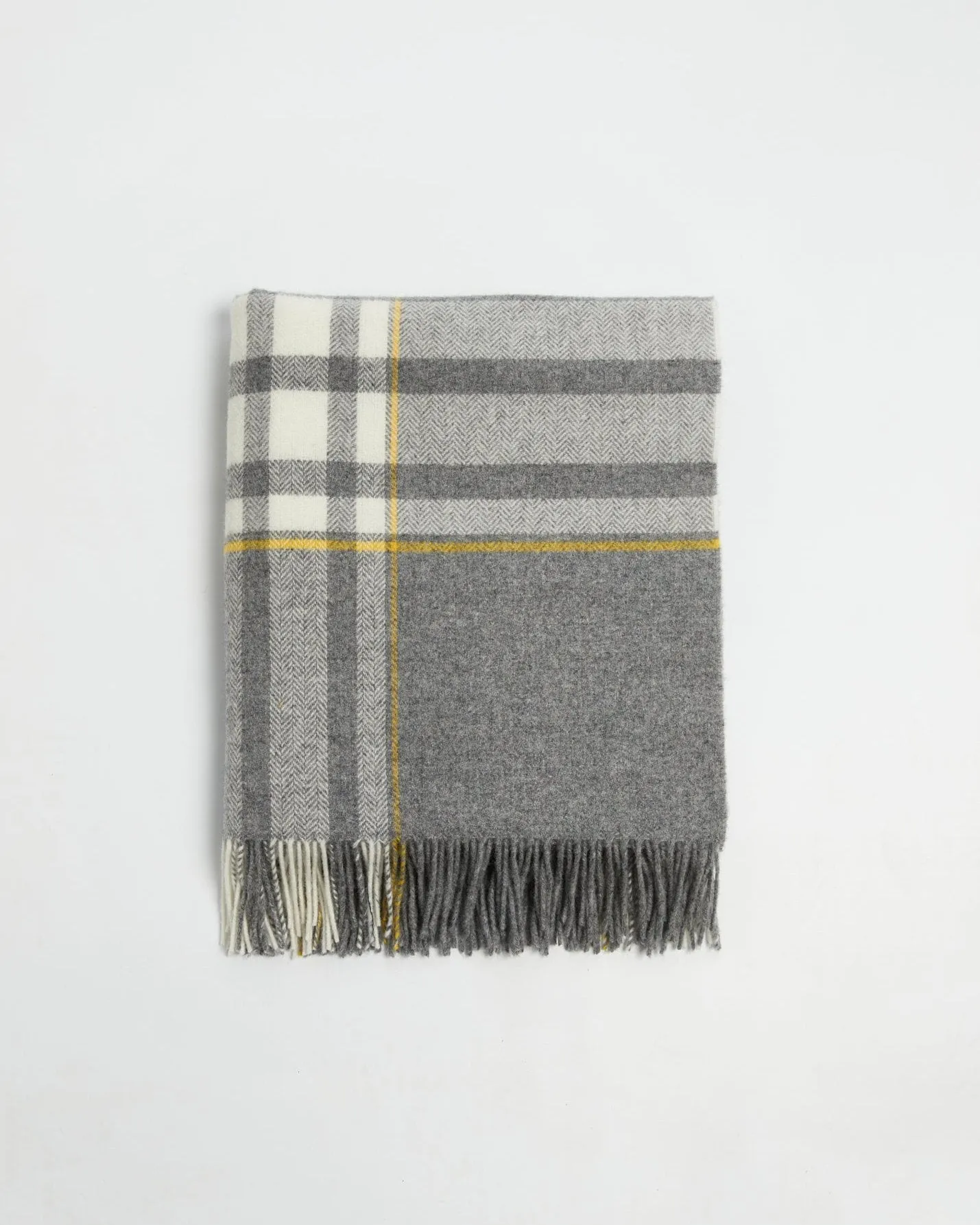 Foxford Liath Lambswool Comfort Throw