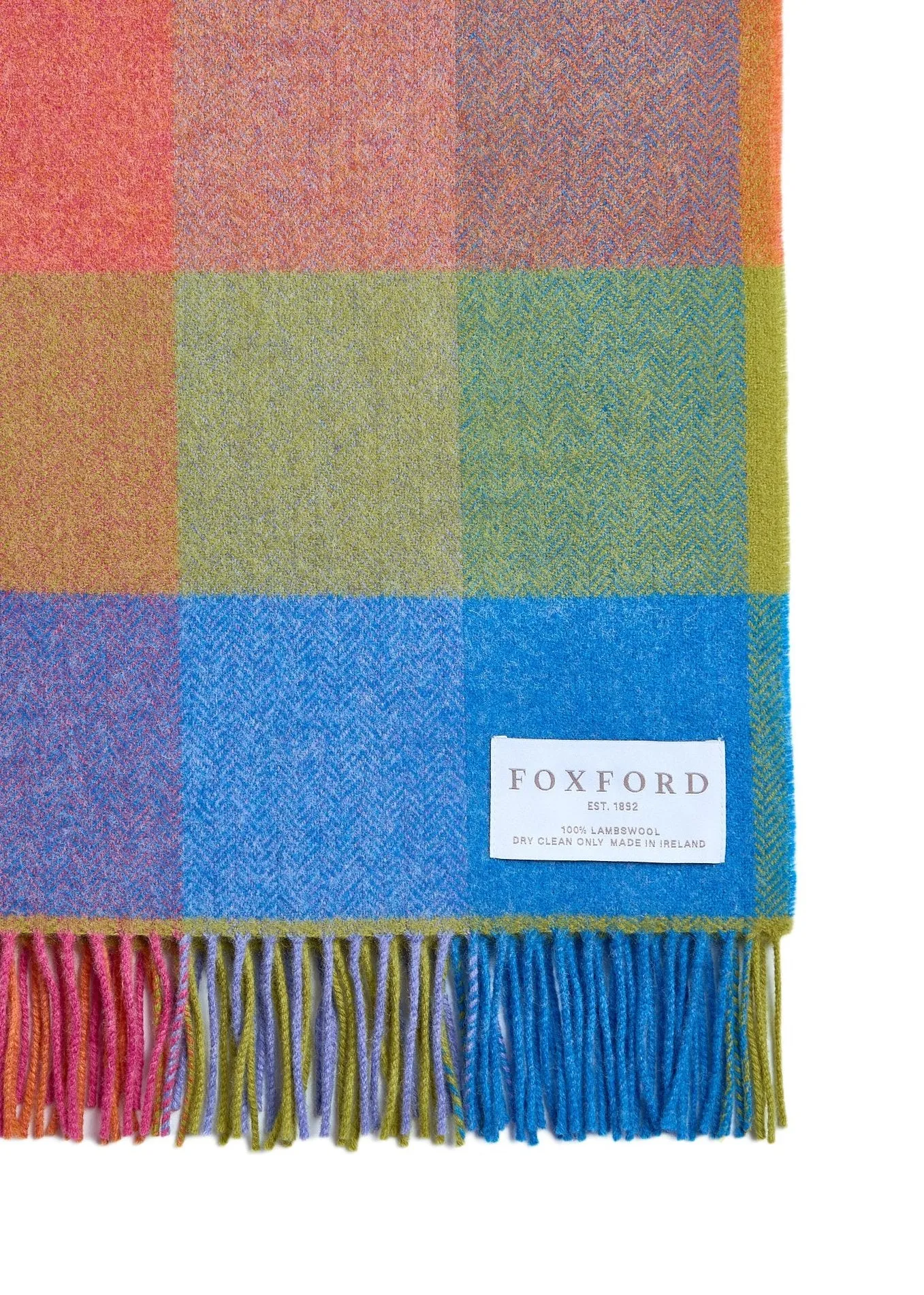 Foxford Sorcha Lambswool Comfort Throw