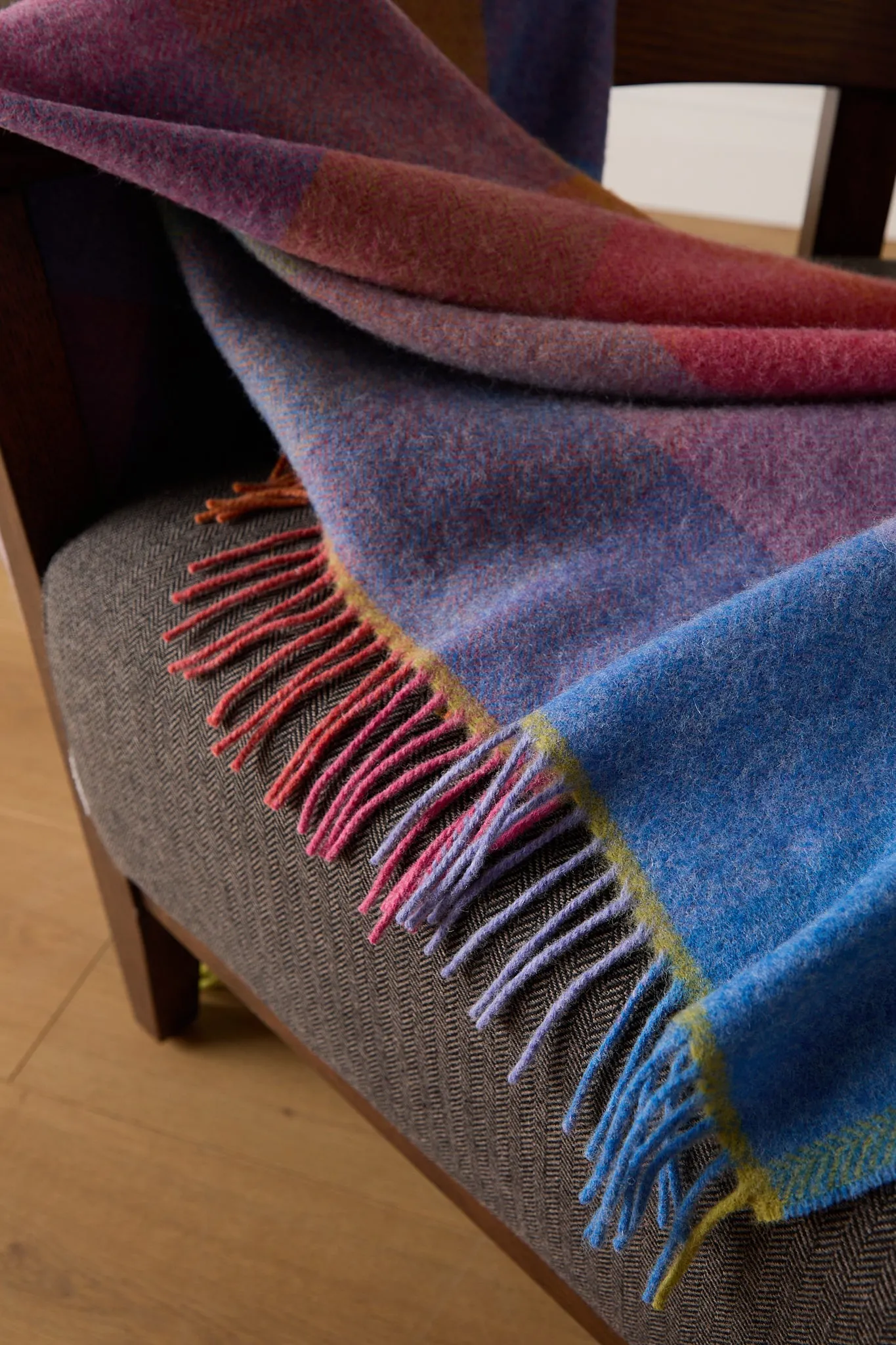 Foxford Sorcha Lambswool Comfort Throw