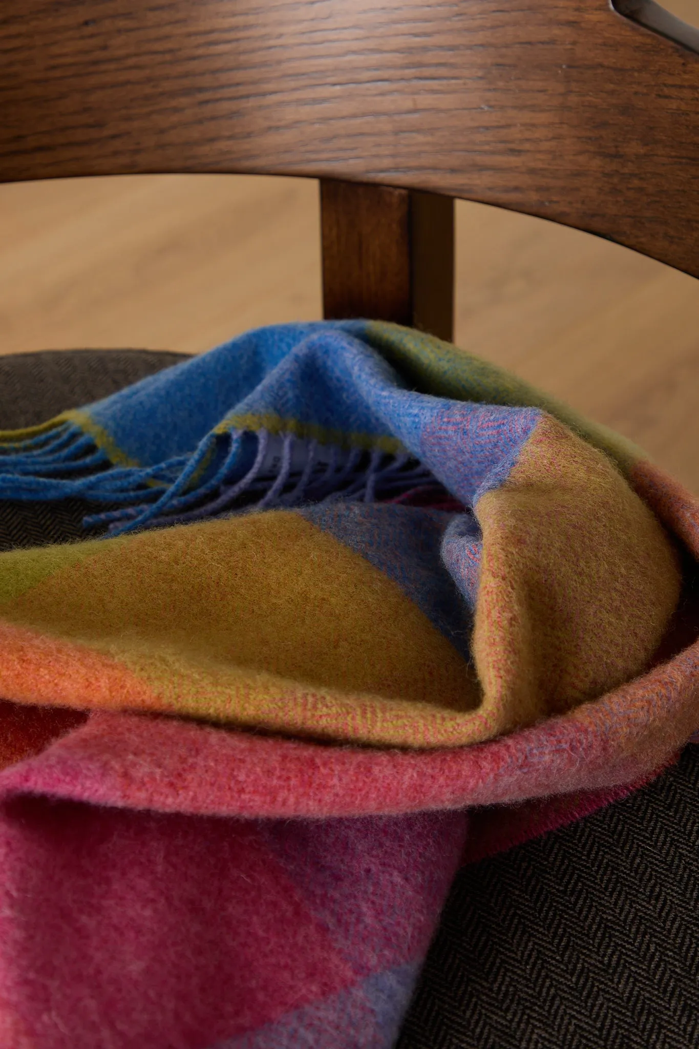 Foxford Sorcha Lambswool Comfort Throw