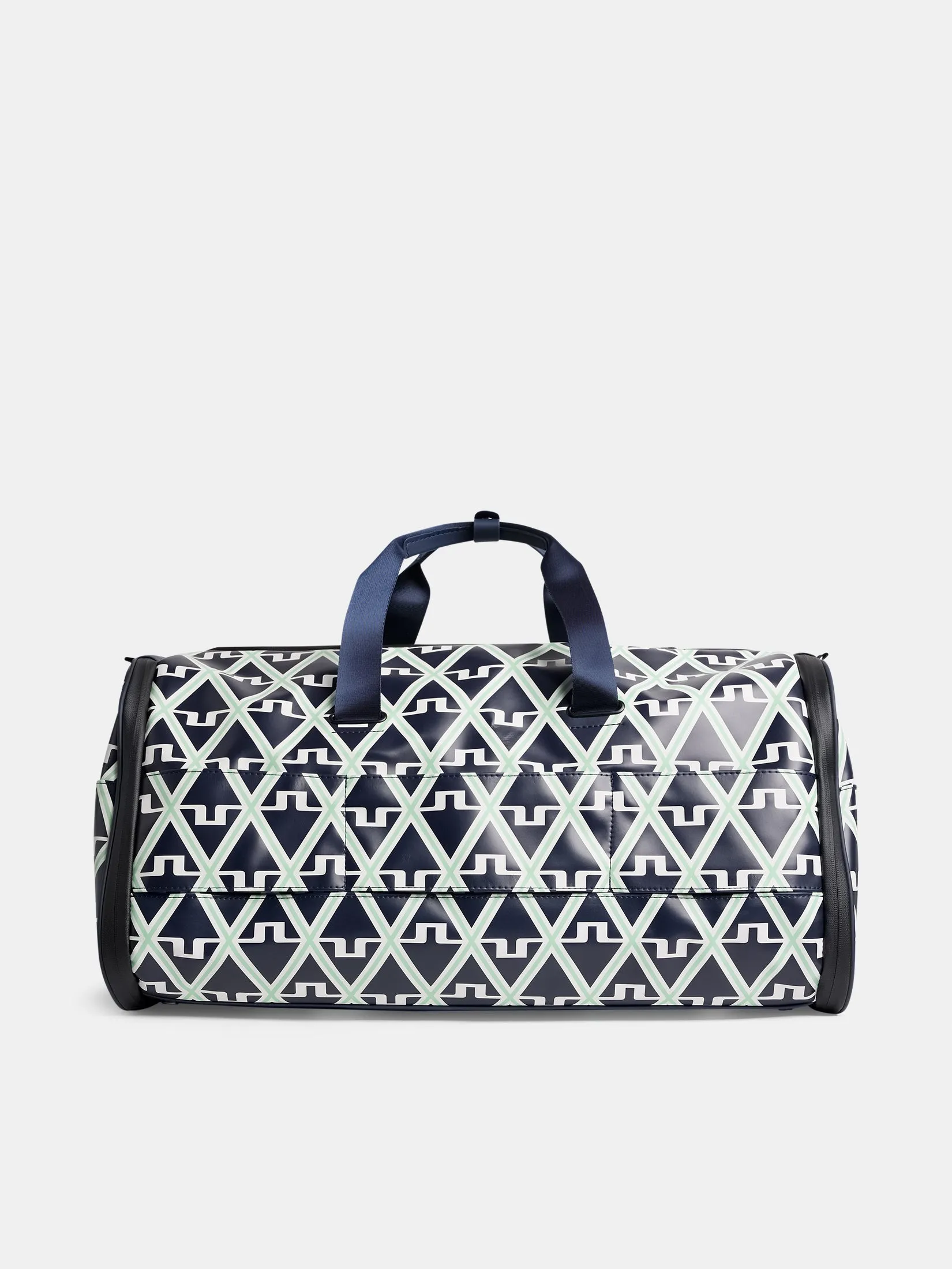 Garment Printed Duffel Bag / Geo JL Navy