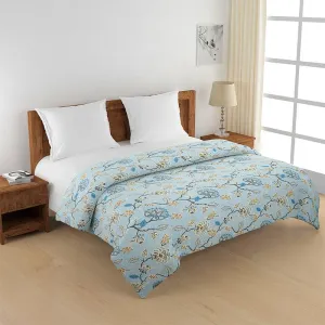 Ginny Floral Cotton Comforter  - 150 GSM