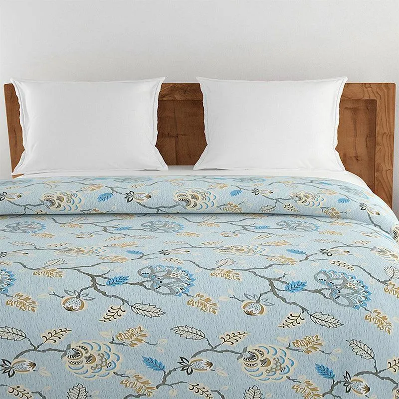 Ginny Floral Cotton Comforter  - 150 GSM