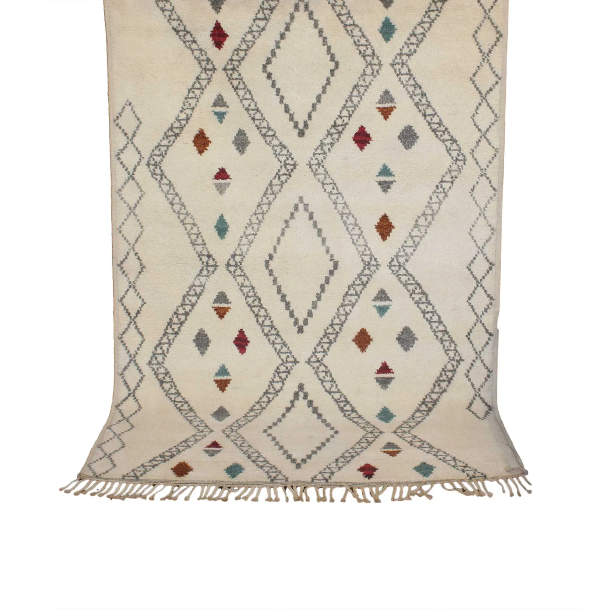 Hand-weave morocco  soft wool Rug