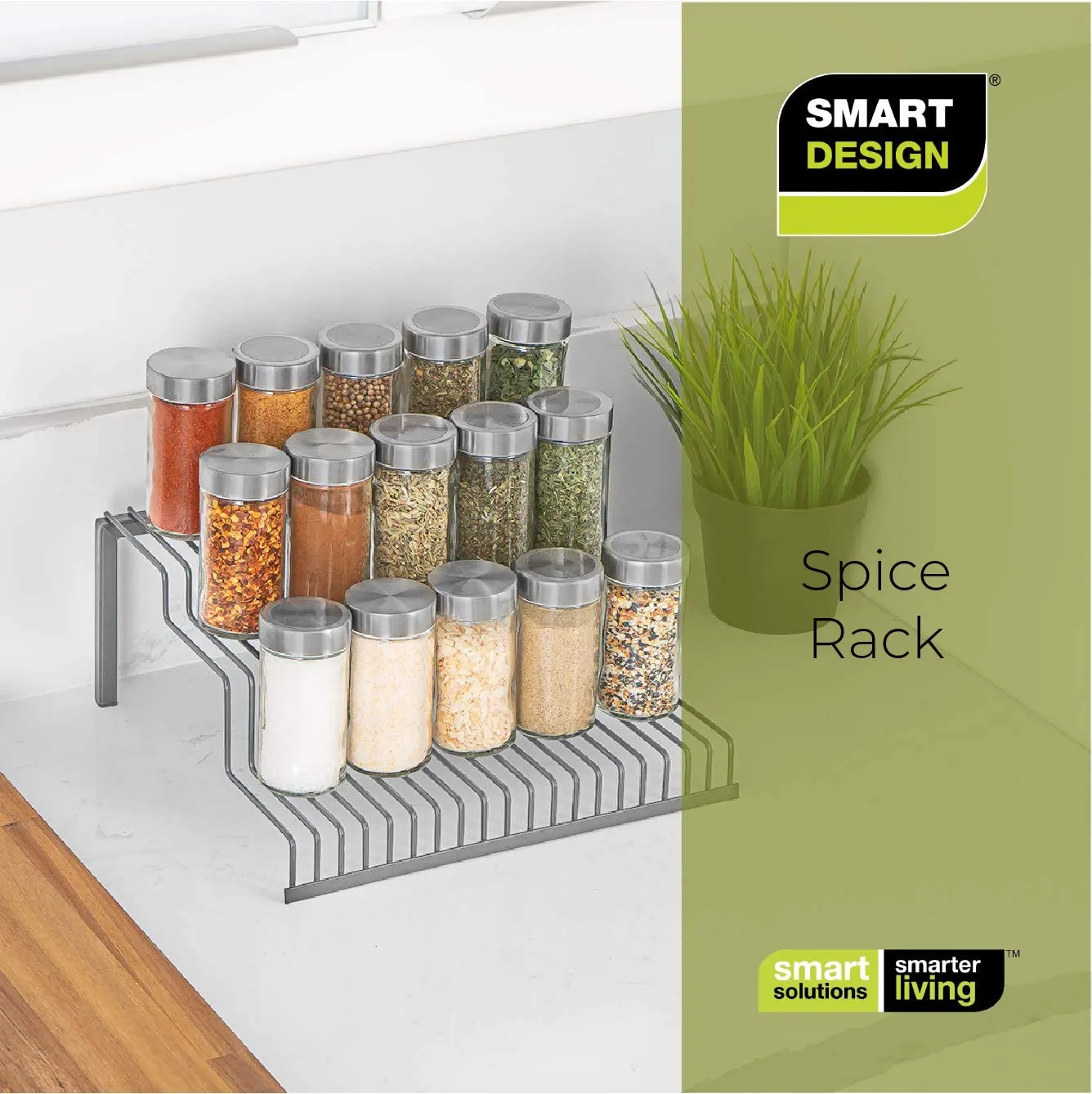 Heavy Duty 3-Tier Spice Rack