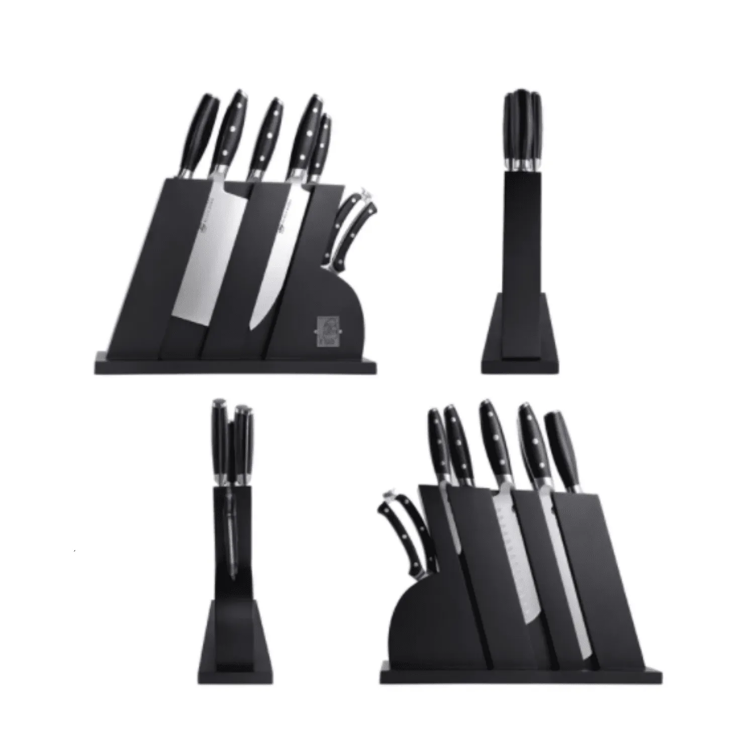 High-Quality 8-Piece Kitchen Knife Set with Wooden Block