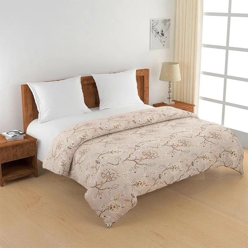 Hilda Floral Cotton Comforter  - 150 GSM